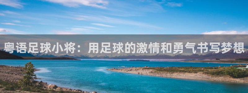 联赛杯直播：粤语足球小将：用足球的激情和勇气书写梦想